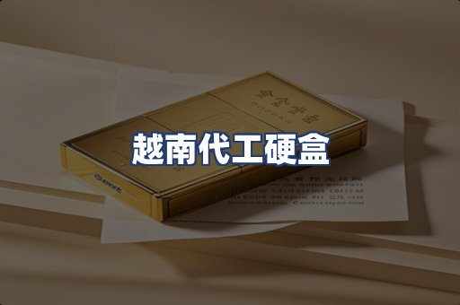 越南代工硬盒